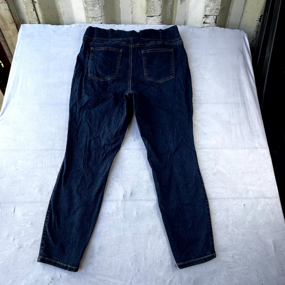 Fashion To Figure Leggings Jeans Womens 1 Blue Denim Cotton Stretch Skinny Leg